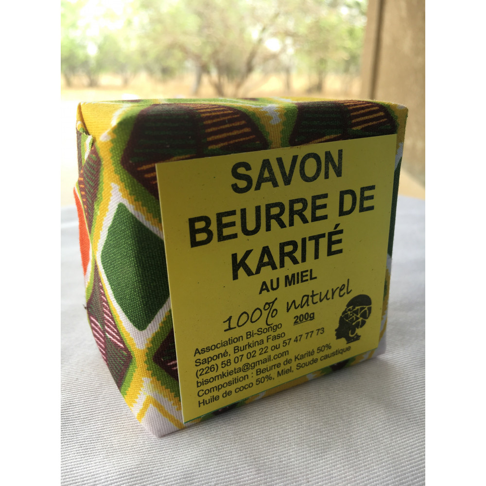 Savon karité au miel