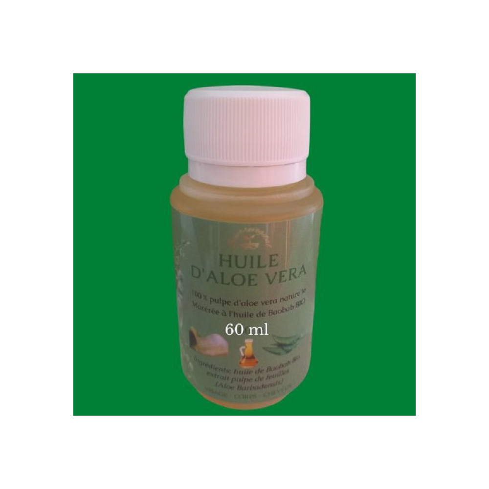 Huile d'Aloe Vera - 60 ml