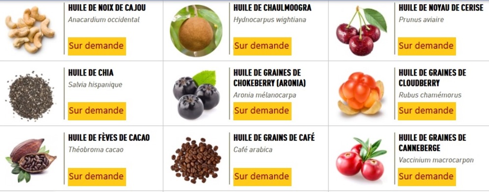 Cosmétiques végétaux (Beurres de mangue, karité, cacao, murumuru vierge)  100% bruts